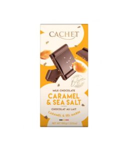 CACHET CLASSIC Mliečna čokoláda - karamel a morská soľ