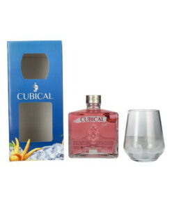 Cubical KISS Special Distilled Gin 37,5% Vol. 0,7l s pohárom