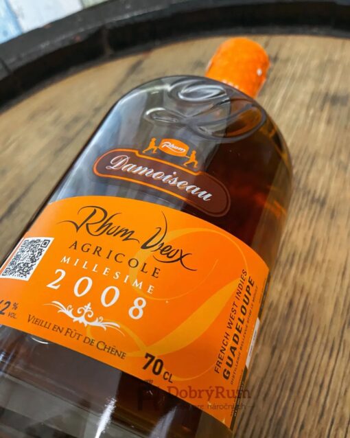 Damoiseau Rhum Vieux Millesime 2008 - 0,7l - 42% - Guadeloupe - Image 3