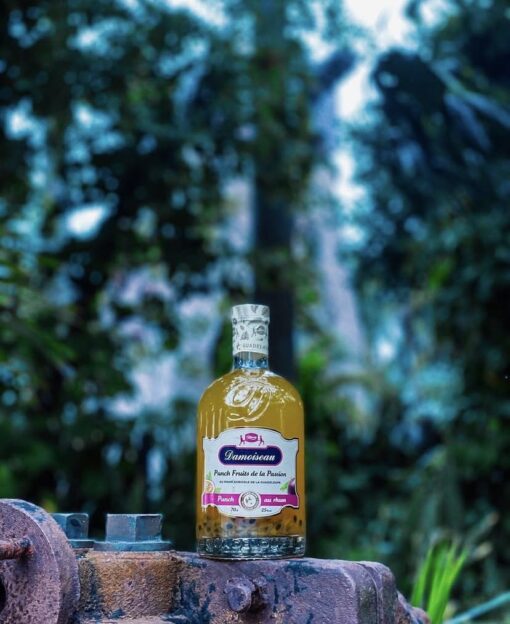 Damoiseau - Punch Fruits De La Passion - 0,7l - 18% - Guadeloupe - Image 2