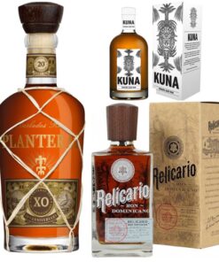 Kuna Panama, Relicario Superior, Planteray XO - Karibský set 3 rumov