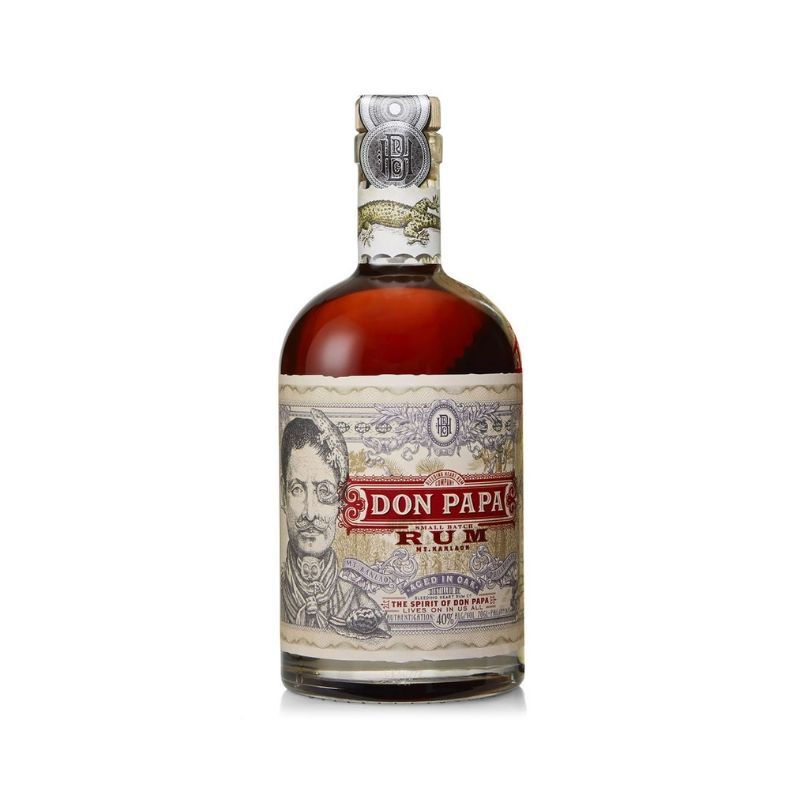 Don Papa Rum - 0,7l - 40% od 20% do 43% Tmavý rum 0,7 l 7 r.