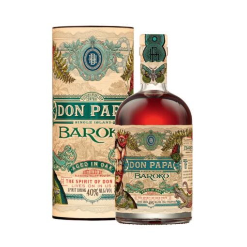 Don Papa Baroko v tube - 0,7l - 40% - Filipíny